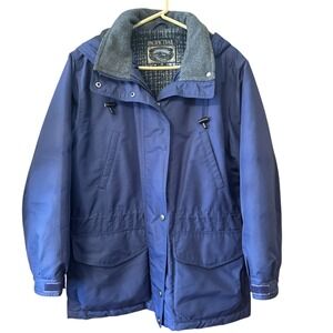 Vintage Pacific Trail Woman's Medium Lined Full‎ Zip Up Buttons Hoodie